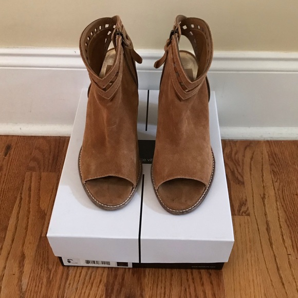 Dolce Vita Natasha Suede Leather Cutout Bootie - Picture 2 of 5